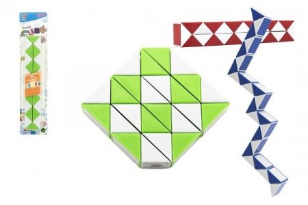 Hlavolam had plast 20cm, 3 barvy