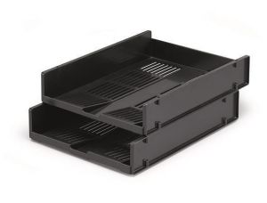 Odkladač "Optimo", černá, plastový, DURABLE