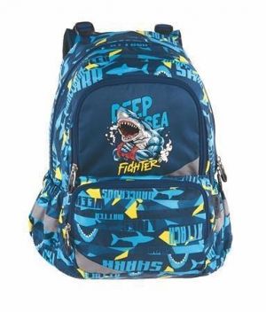 Batoh "Anatomic Deep Sea Fighter", světle modrá-tmavě modrá, anatomický, PULSE 122012