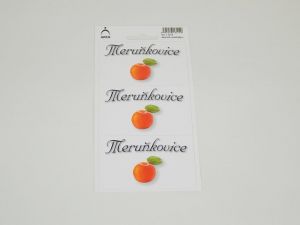Samolepky Meruňkovice 3 etikety