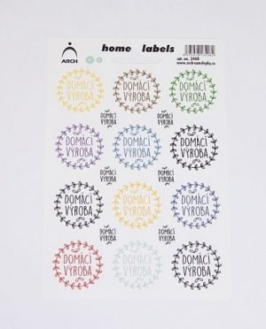 Domácí etikety "home labels" - Domácí výroba