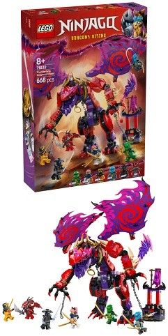 LEGO® NINJAGO® 71832 Drak chaosu Thunderfang