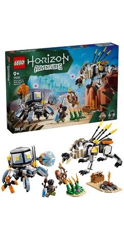 LEGO® Horizon Adventures™ 77037 Aloy a Varl vs. Shell-Walker a Sawtooth