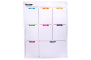 Plánovací kalendář týdenní, magnetický 43x33cm (W007176)