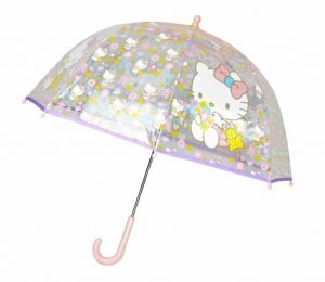 Hello Kitty transparentní deštník, 48 cm DPL12