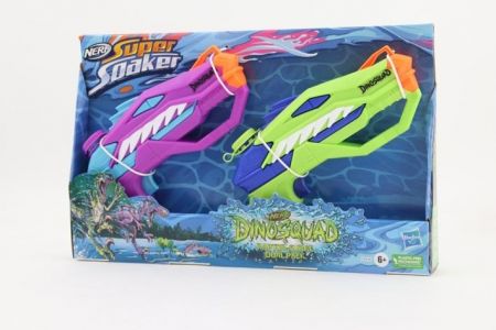 Nerf Dino Super Soaker Raptor Suge dvojbalení