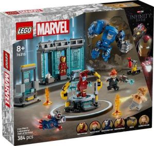 LEGO® Marvel 76315 Iron Man a jeho laboratoř: Síň brnění