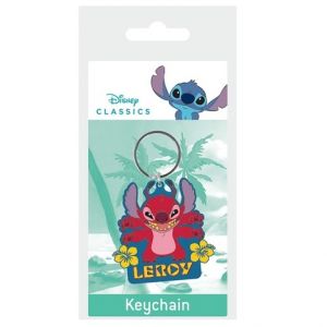 Lilo a Stitch gumová klíčenka Leroy