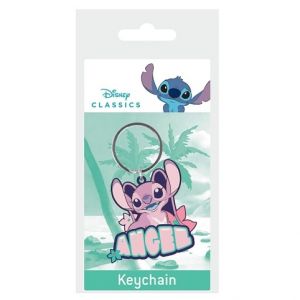 Lilo a Stitch gumová klíčenka Angel