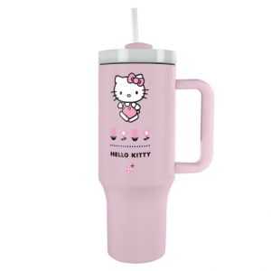 Hello Kitty cestovní hrnek s brčkem