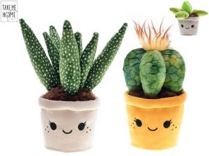 Take Me Home rostliny pokojové plyšové 19-27cm 3druhy 0m+