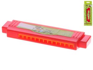 Harmonika foukací 13,5cm 12 tónová v krabičce