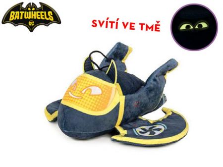 Batwheels - Batwing 28cm plyšový svítící ve tmě 0m+