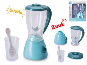 Mixér 18cm na baterie se světlem, zvukem a doplňky v krabičce