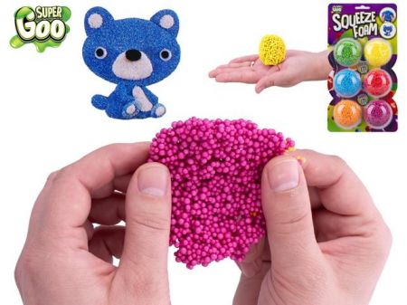 Super Goo hmota pěnová 6ks na kartě