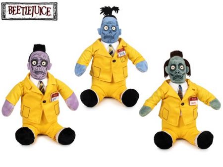 Beetlejuice Shrunken Heads 25cm plyšoví sedící 3druhy 0m+