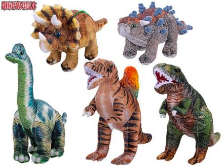 Dinoworld dinosaurus plyšový 33cm 5druhů 0m+