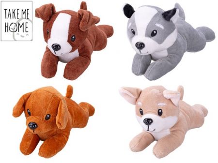 Take Me Home pes plyšový 20cm 4druhy 0m+