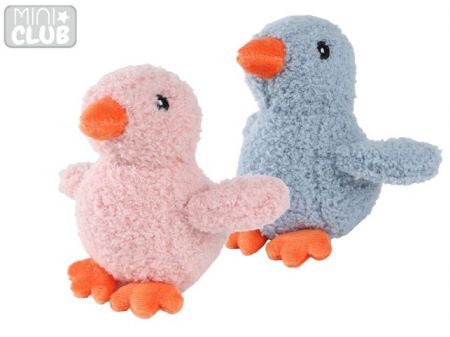 Mini Club ptáček plyšový 14cm 2barvy 0m+