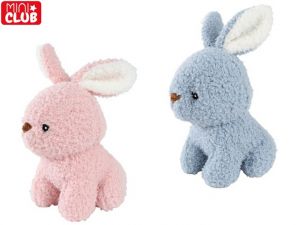 Mini Club zajíček plyšový 17cm sedící 2barvy 0m+