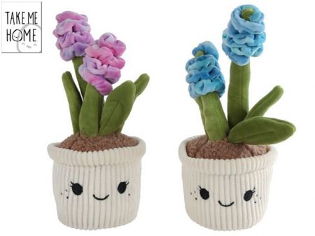 Take Me Home hyacint plyšový 26,5cm 2barvy 0m+