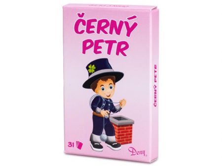 Karty Černý Petr pro dívky 31 karet v krabičce