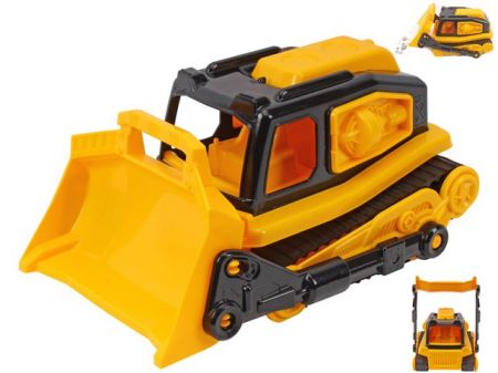 Buldozer žlutý 31cm volný chod 24m+ v síťce