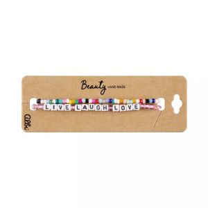 ALBI Náramky - Live, laugh, love