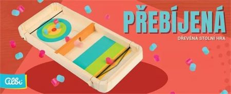 ALBI Přebíjená - Dřevěná stolní hra