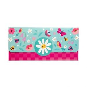 ALBI Magnetická kapsa na peníze - Roztomilé květiny a zvířátka