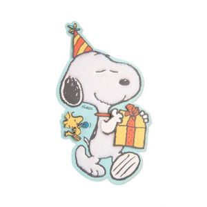 ALBI Luxusní přání - Snoopy s dárkem