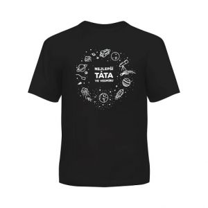 ALBI Pánské tričko - Nejlepší táta ve vesmíru, vel. XL