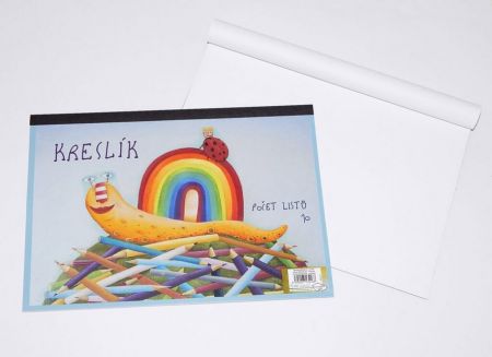 Skicák A4 Kreslík 10 listů 140g