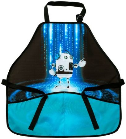 Zástěrka na výtvarnou výchovu Funny Robots