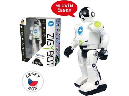 Robot Zigybot s funkcí rozpoznání hlasu s funkcí času 33cm