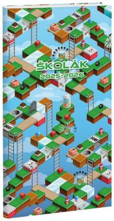 STIL Diář školák Games 2025/26