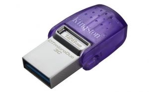 USB flash disk "DT MicroDuo 3C", 128GB, USB 3.2, USB/USB-C, KINGSTON DTDUO3CG3/128GB