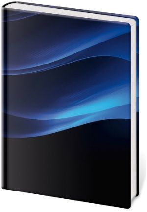 STIL Zápisník Vario A4 linkovaný - NIGHT DESIGN