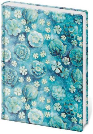 STIL Zápisník Vario A4 linkovaný - FLOWER