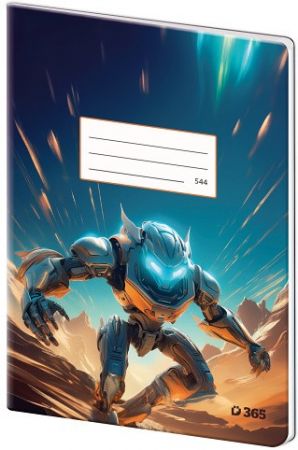 STIL Sešit 544 linkovaný papírové desky – Sci-fi