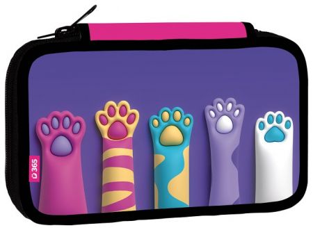 STIL Školní penál třípatrový Paws