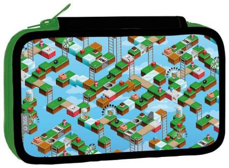 STIL Školní penál třípatrový Games