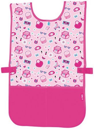 STIL Zástěrka na výtvarnou výchovu pončo Pinky