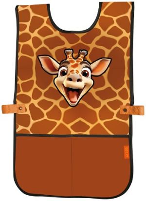 STIL Zástěrka na výtvarnou výchovu pončo Giraffe