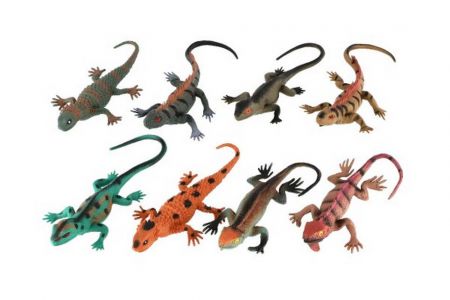 Ještěrka/Ještěr plast 20cm mix druhů