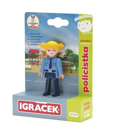 EFKO Igráček Policistka - figurka s příslušenstvím