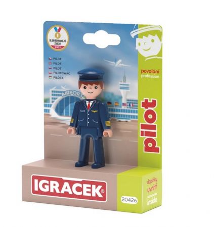 EFKO Igráček Pilot - figurka s příslušenstvím