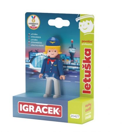EFKO Igráček Letuška - figurka s příslušenstvím