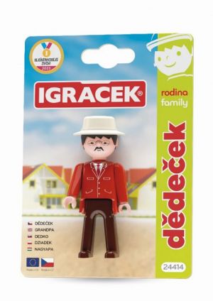 EFKO Igráček Rodina Dědeček - figurka
