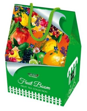 Dárkové balení čajů mix, DOMEČEK ovocný 6 x 3 x 2 g